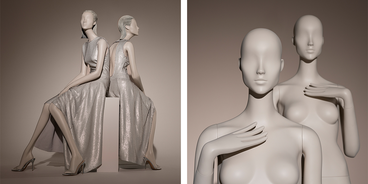 Elegant mannequins – Muse collection Hans Boodt Mannequins