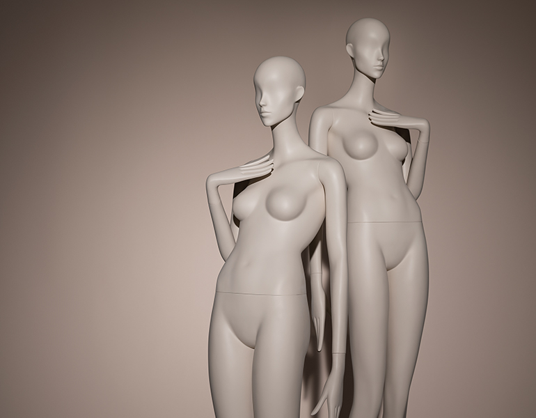 Elegant mannequins – Muse collection Hans Boodt Mannequins