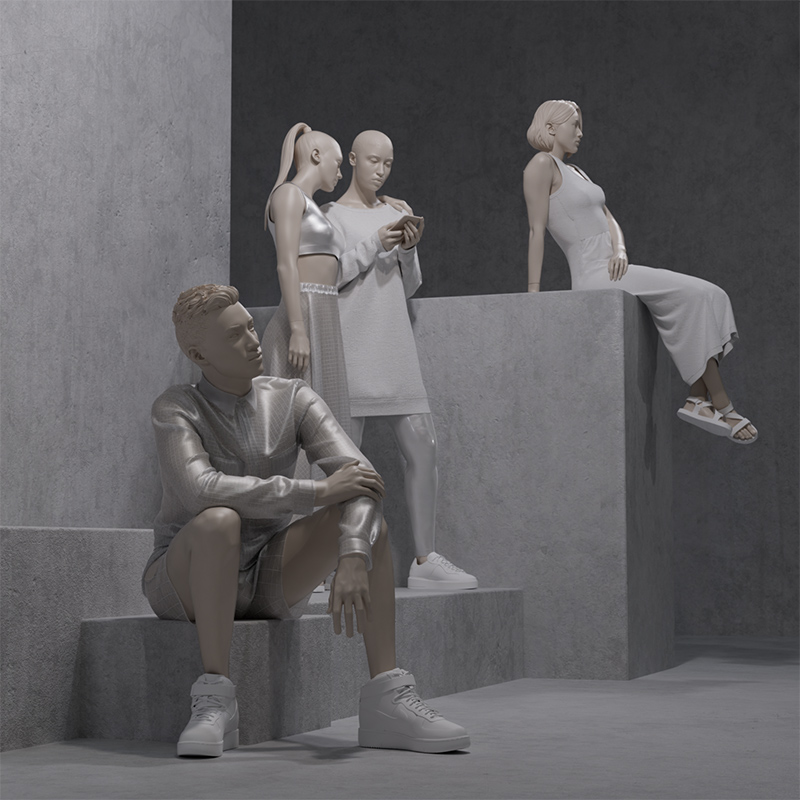 Hans Boodt Mannequins - Untitled 2-04