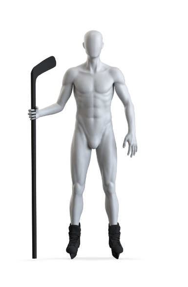 Hockey mannequin - Hans Boodt Mannequins
